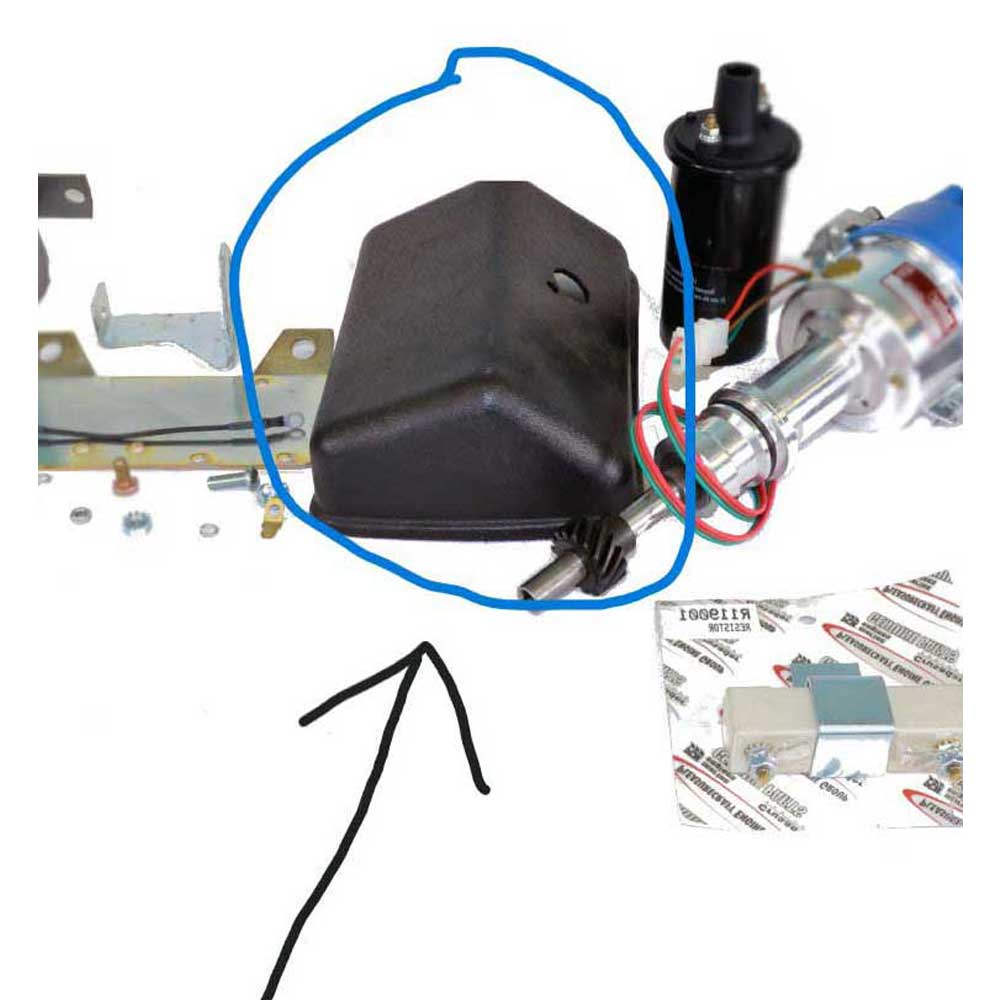 Bracket Cover Plastic Cover Only For Retrofit Distributor Kit PCM R126006A