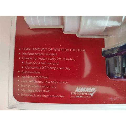 Automatic Or Manual Bilge Pump- Rule 500 GPH RUL-25SA