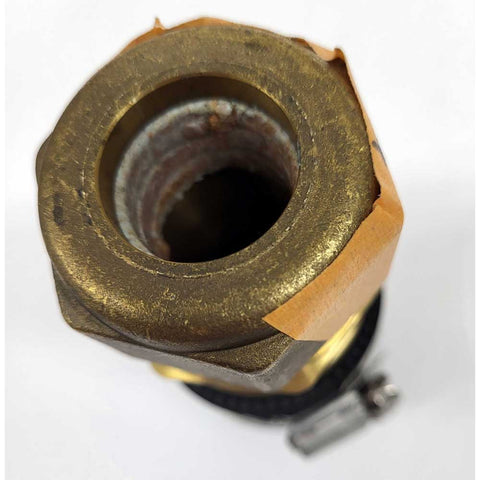 Stuffing Box 1" Shaft and 1-3/4" I.D. Hose and 2 Stainless Steel Hose Clamps