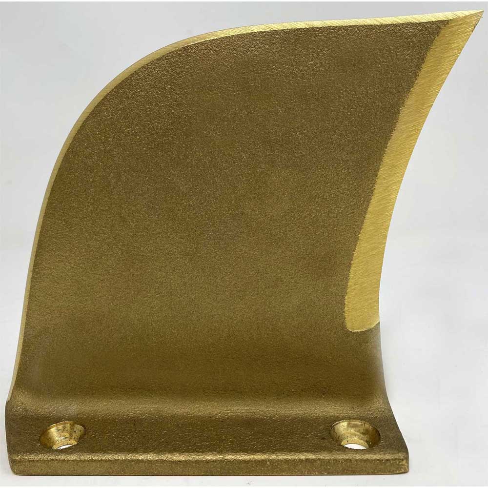 Tracking Fin - Special Turn Fin Flat Base Marine Hardware TURN6.00-F-B