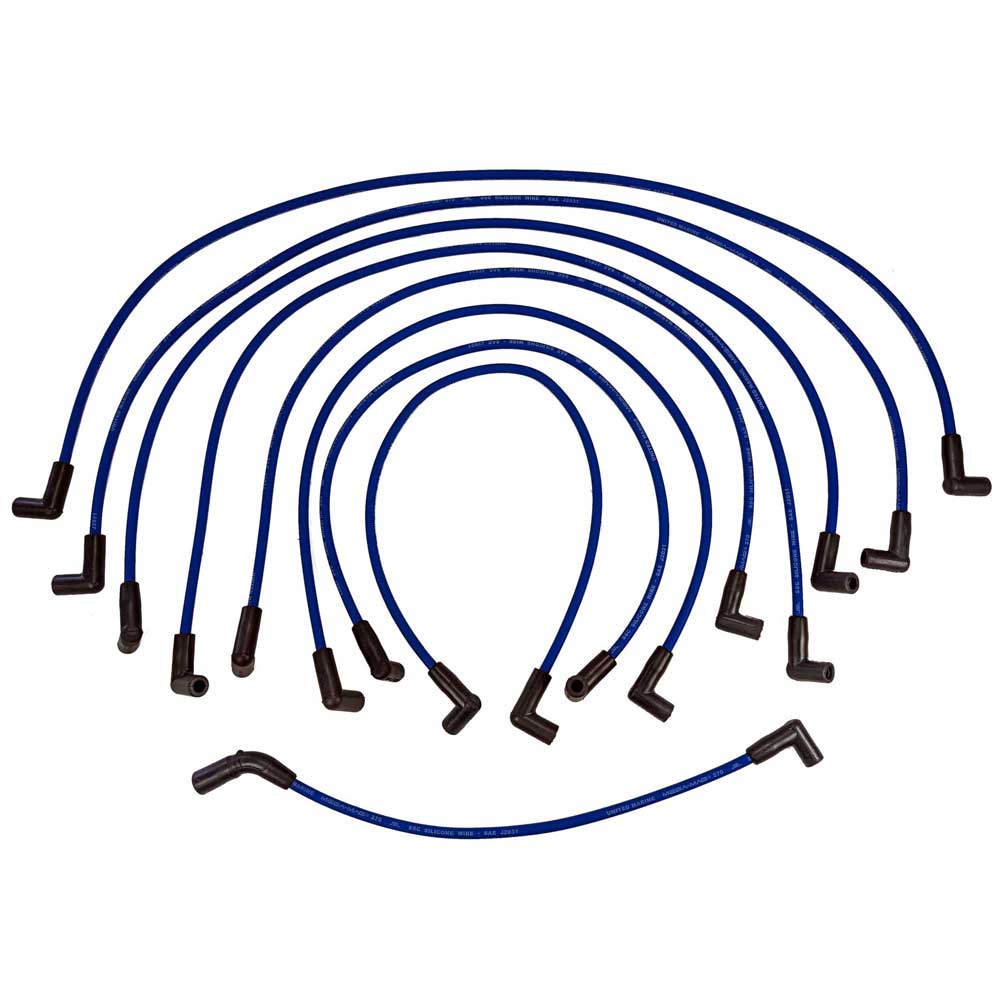 Sparkplug Wire Set Black Scorpion | United Marine 222