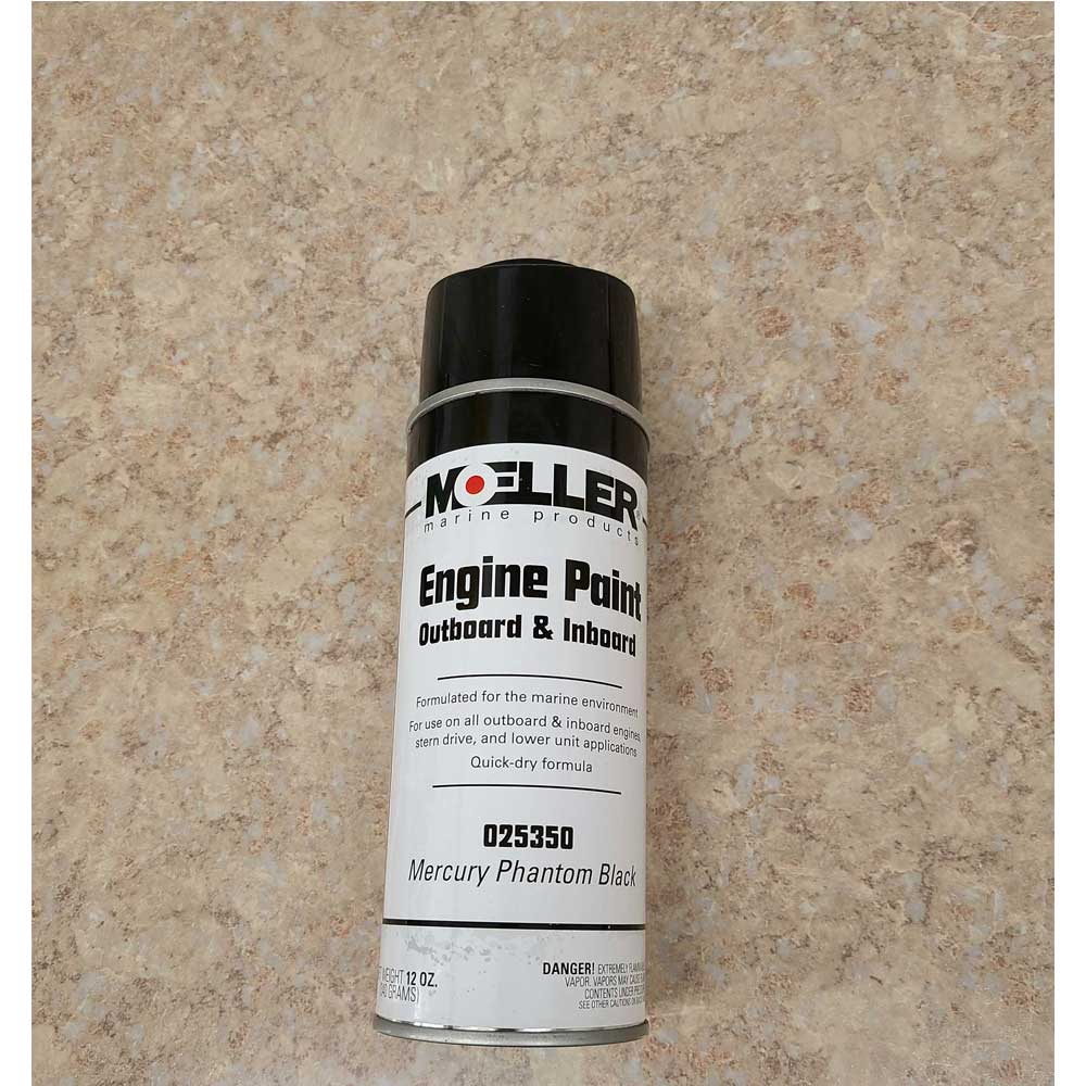 Paint Mercury Phantom Black Engine Spray Paint By Moeller