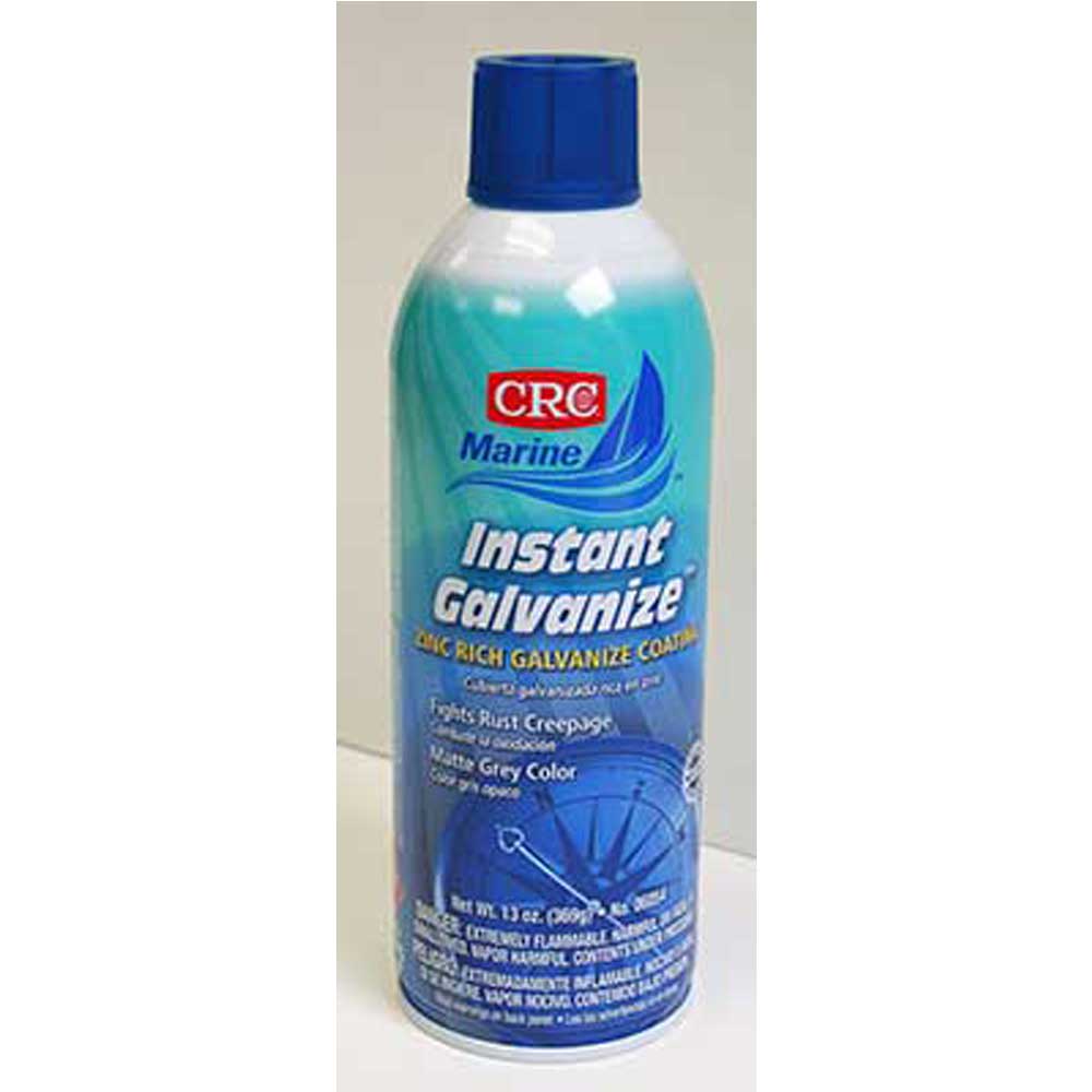 PAINT MARINE INSTANT GALVANIZE PRIMER CRC SPRAY PAINT PRIMER 13 OZ. CAN