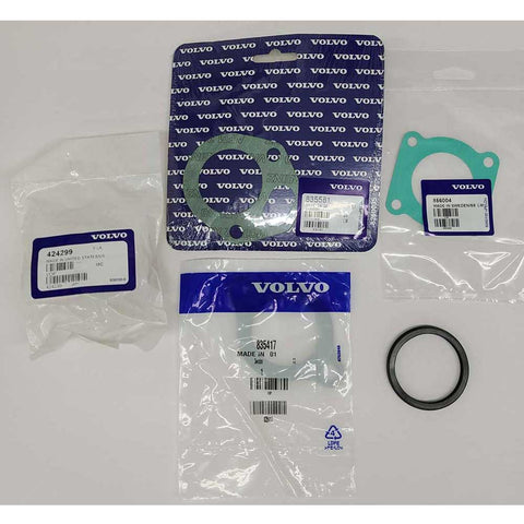 Thermostat Kit 145 Degree Volvo Raw Water Cooled OEM Volvo Penta 876305