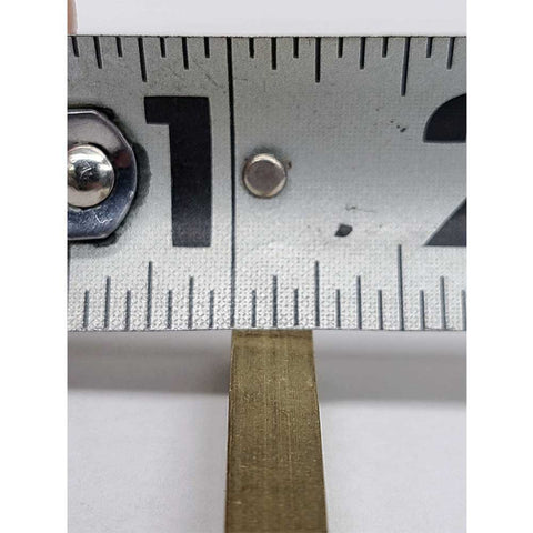 Woodruff Key Brass For Keyway Prop - Shaft 1/4" X 1/4" X 1 1/2" ACME BRAND