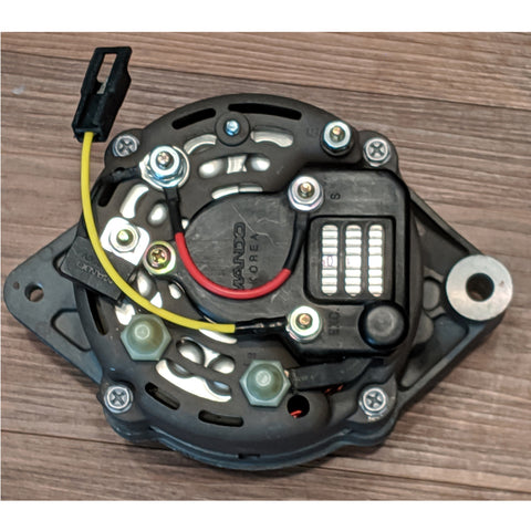 Alternator 55 Amp Internal Regulator Yellow Lead PCM And Indmar 3/8" V-Belt Pulley
