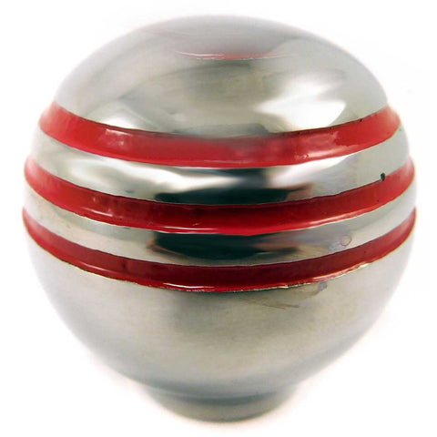 Shift Knob Grooved Throttle Knob Red Grooves Seastar Dometic CA69052P