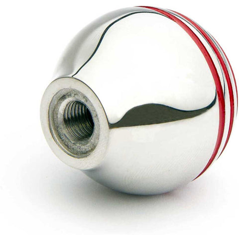 Shift Knob Grooved Throttle Knob Red Grooves Seastar Dometic CA69052P