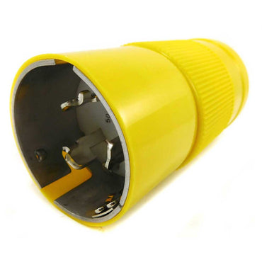 50 Amp 125/250 Volt Male Plug Male Locking Plug For The Dock Side End of 50A - 125-250 V Shore Cords
