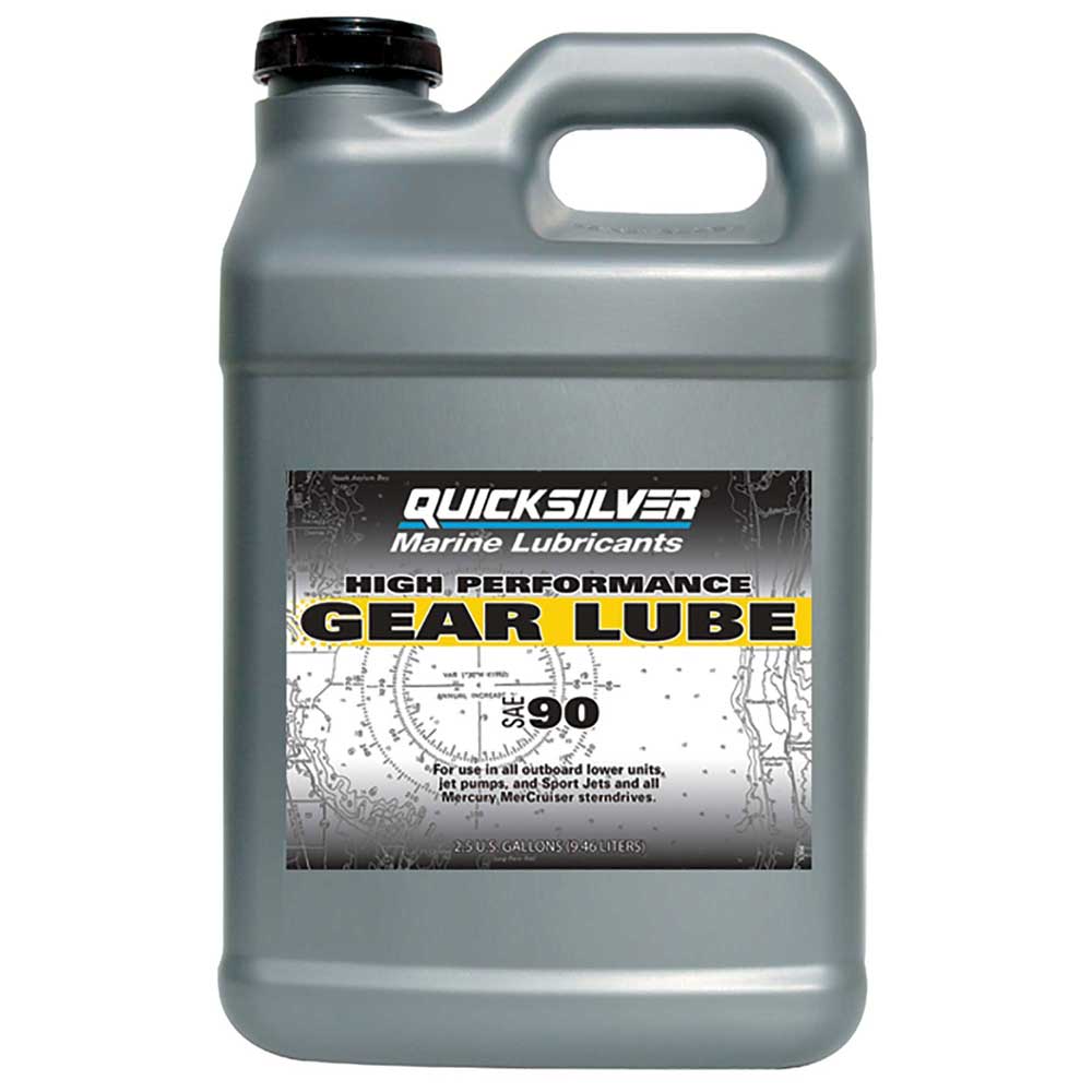 mercury quicksilver high performance gear lube Quicksilver 2.5 Gallon Gear Lube QS-92-858065Q01