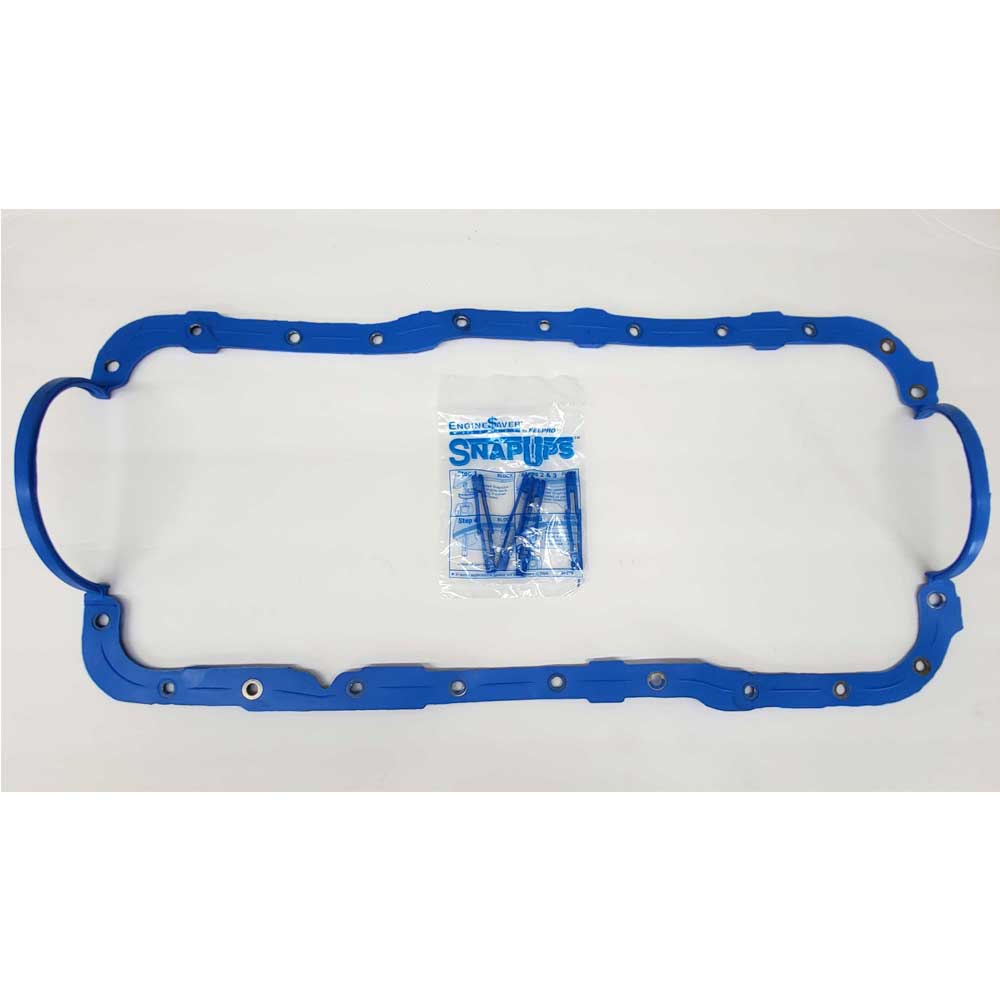 Gasket Oil Pan Oil Pan Gasket Set Ford 351 -1987 and Up One Piece New Style OEM RM0182