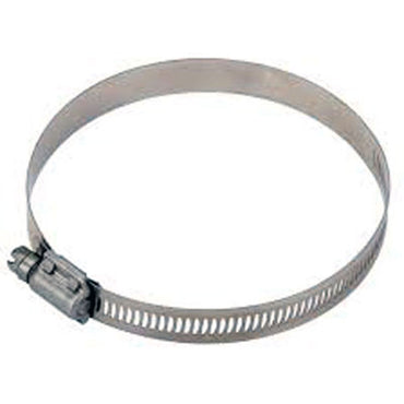 Hose Clamp 4" #64 Stainless Steel - For 3-1/2 To 4 Inch Exhaust Hose