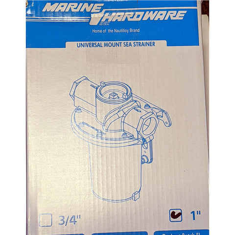 Sea Strainer Complete Assembly Marine Hardware 1 Inch NPT