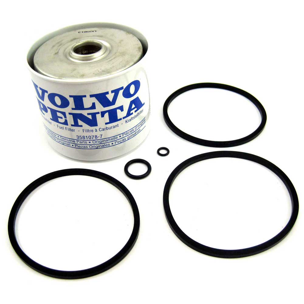 Lot De 6 Filtres à Carburant 10 Microns Pour Moteurs Volvo Penta Diesel Série 500 Marine