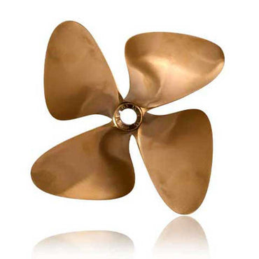# 1273 OJ Force 4 Blade Propeller 1" Bore Right Hand 14.00 X 16.00 Cup .090