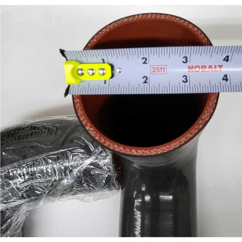 Rubber Elbow Set For Muffler Kit Supra Moomba Skiers Choice 3.5" Inlet W/15° Angle - 3.5" Outlet OEM 100701
