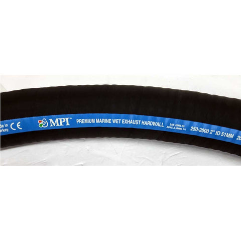 Exhaust Hose Hardwall Sold Per Foot 2 Inch ID MPI 250 Series 250-2004
