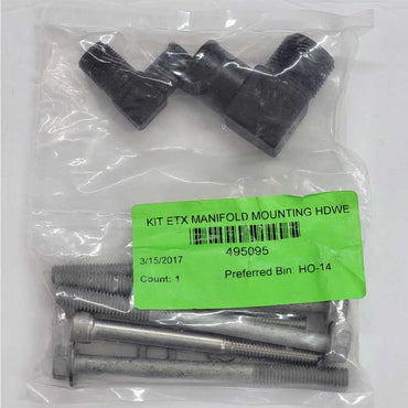 Mounting kit ETX Manifold NON-CAT 53-1300 & 53-1301 Hardware Kit OEM 49-5095