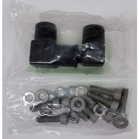 Mounting Kit For Aluminum Manifold Indmar Big Block Riser 545 - 502 - 8.1 OEM 49-5141