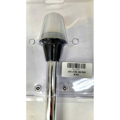 Stern Light Pole for Correct Craft Boats 1985 and Prior Using Base # 5306076 | 36 Inch Pole