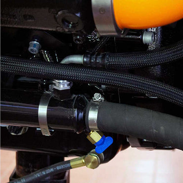 Winged Drain Plug & O-Ring For Tee Exhaust Drain Hose Kit Indmar 60-5176