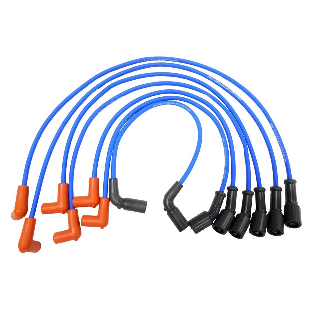 HVS V6 Spark Plug Wire Set Quicksilver 84-863656A2