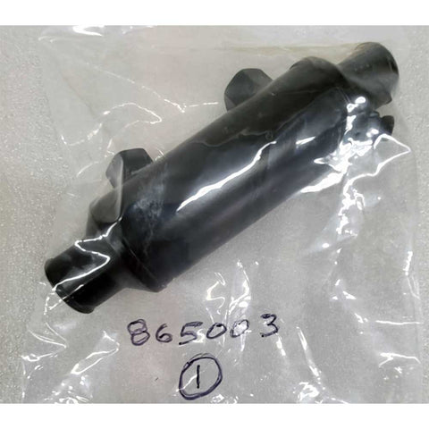 Transmission Oil Cooler 5 Inch With O-Ring Threaded 1-1/4 Inch O.D. Barbs OEM Indmar 86-5003