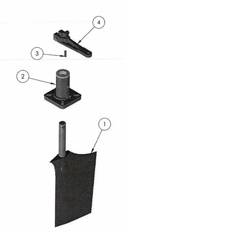 Rudder Assembly RPTH400-SB-F