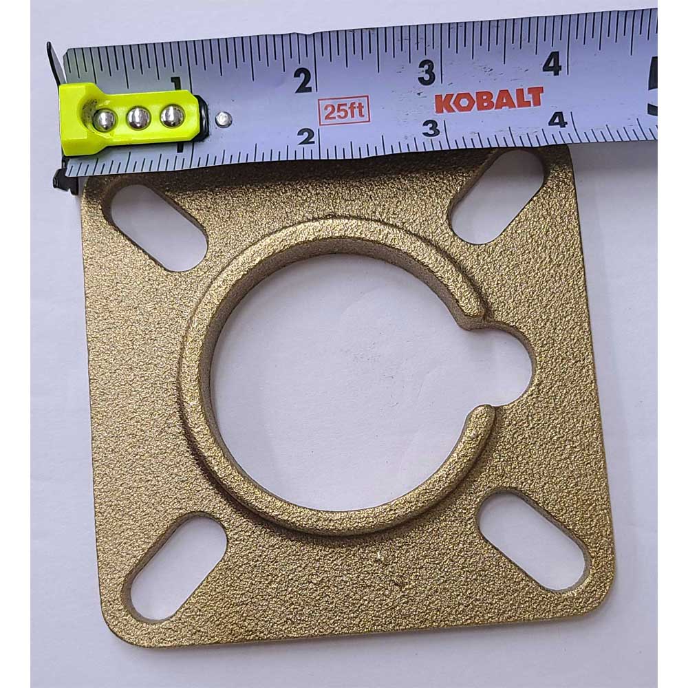 Rudder Box Backing Plate Only OEM BKPLSQSML-B