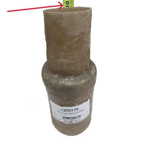 Fiberglass Exhaust Reducer 3 Inch to 4 Inch Connect 3" Exhaust Hose to 4" Tips CENTEK-1200170