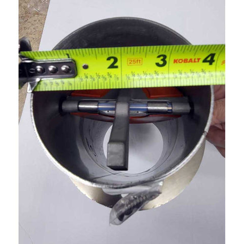 4 Inch Angle Cut Transom Exit Exhaust Tips Set of 2 With Flapper Corsa Performance 11000