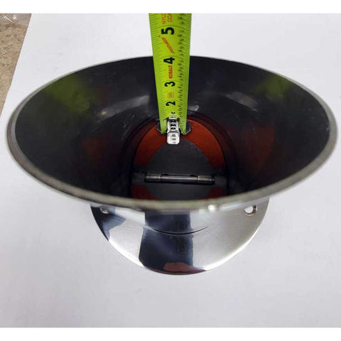 4 Inch Angle Cut Transom Exit Exhaust Tips Set of 2 With Flapper Corsa Performance 11000