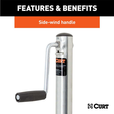 Marine Jack with 6 inch Wheel Curt 28113