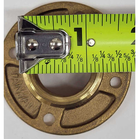 Drain Plug 3/4 Inch NPT Complete Assembly T-Handle And Drain Plug Bronze Garboard