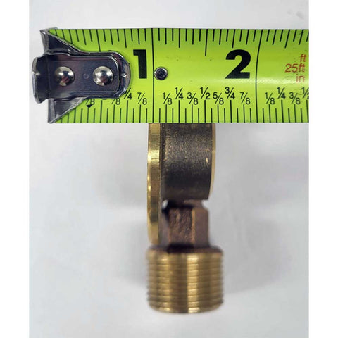 Drain Plug 3/4 Inch NPT Complete Assembly T-Handle And Drain Plug Bronze Garboard