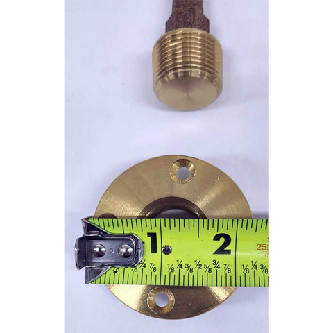 Drain Plug 3/4 Inch NPT Complete Assembly T-Handle And Drain Plug Bronze Garboard
