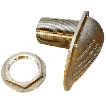 Scoop Thru Hull Strainer With Nut 1 Inch GROCO-STH-1000-W