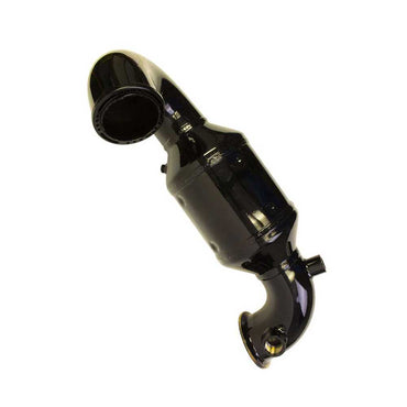 Riser Elbow With CAT Starboard Side 6.2L Ford Raptor Bank-1  Raised 1" Black OEM Indmar 585928-B