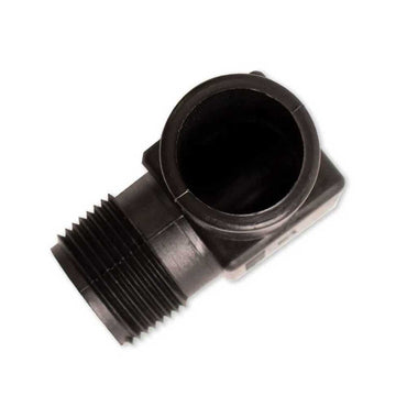 Fitting Nylon 1" NPT X 1-1/4" Barb 90 Degree For Manifold Water Drain Hose Indmar 605030