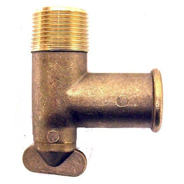 Mercruiser Drain Cock Fitting 3/4 X 1 Inch OEM BARR-MC-50-806926