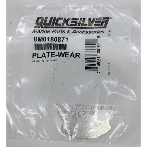 Wear Plate For Impeller Quicksilver Brand QS-8M0180871