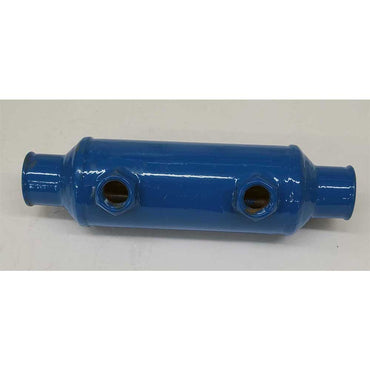 Transmission Oil Cooler 5 Inch Barrel X 1" - One Inch O.D. Barbs OEM Crusader R147003