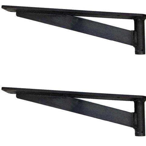 Swim Board Removable Bracket Set Complete 17" Bracket Length 3° Rise 0° Swing Angle