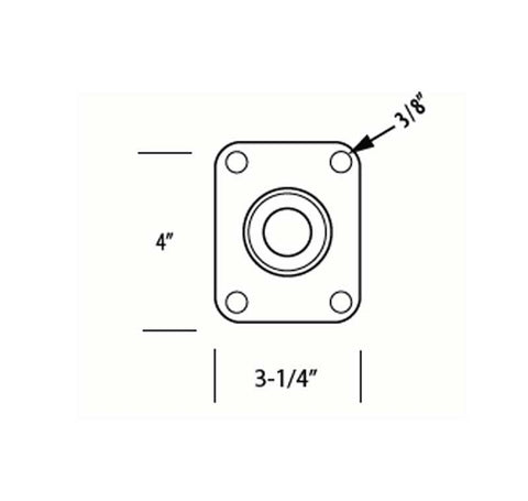 Rudder Box Assembly Ski Boat NJ Style RBST1.00NH-BRG