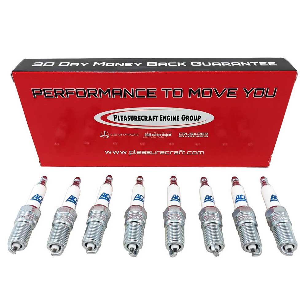Spark Plug Set 8 Pack Set of 8 Original PCM RP030010