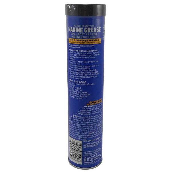 Marine Boat Trailer & 4x4 Wheel Bearing Grease 14 ounce STA-LUBE-SL3120