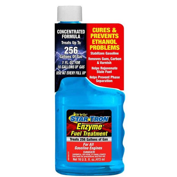 Star Tron Enzyme Gasoline Fuel Treatment - 16 Ounces Star Brite STAR-093016