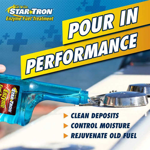 Star Tron Enzyme Gasoline Fuel Treatment - 16 Ounces Star Brite STAR-093016