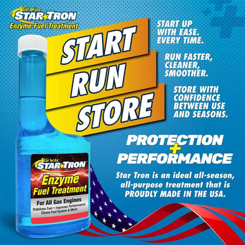 Star Tron Enzyme Gasoline Fuel Treatment - 16 Ounces Star Brite STAR-093016