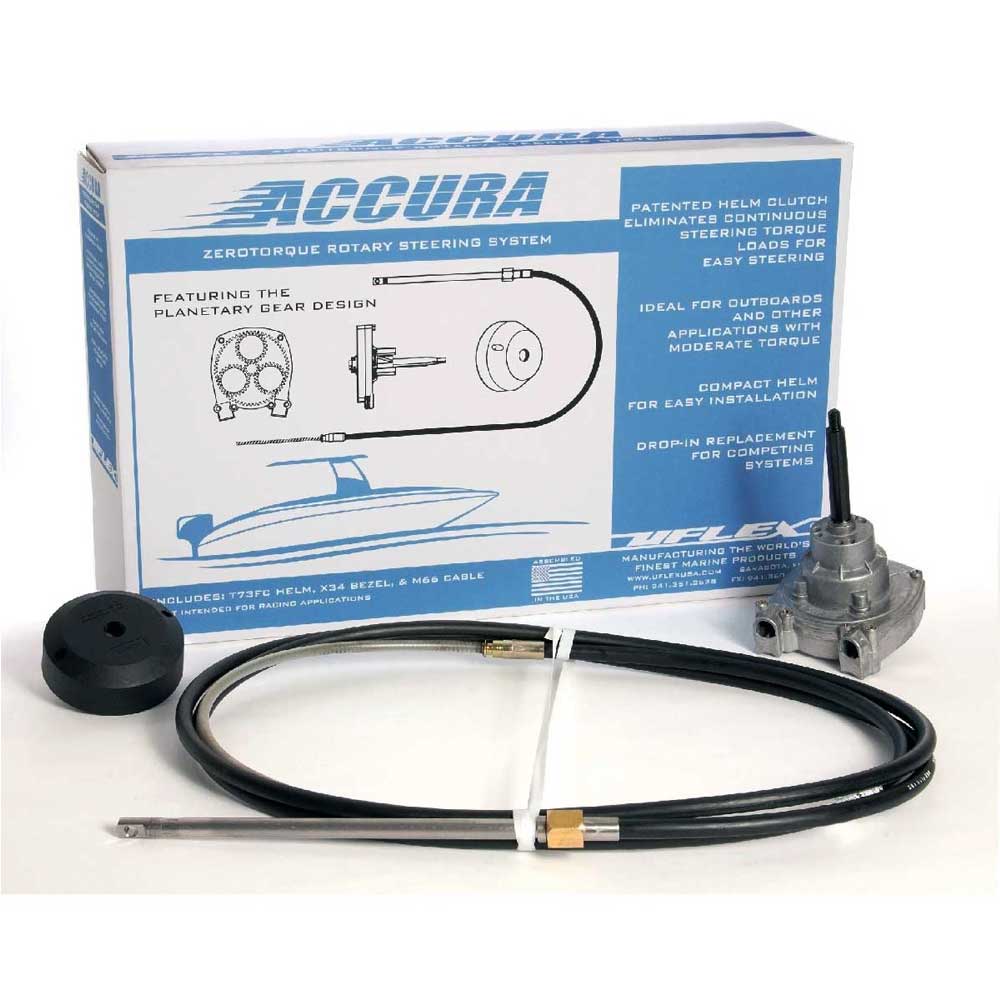 Accura Zero Torque Feedback Rotary Steering Kit - 23 feet Uflex ACCURA23FC